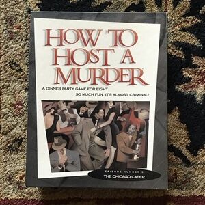 How to Host a Murder the Chicago Caper Game
